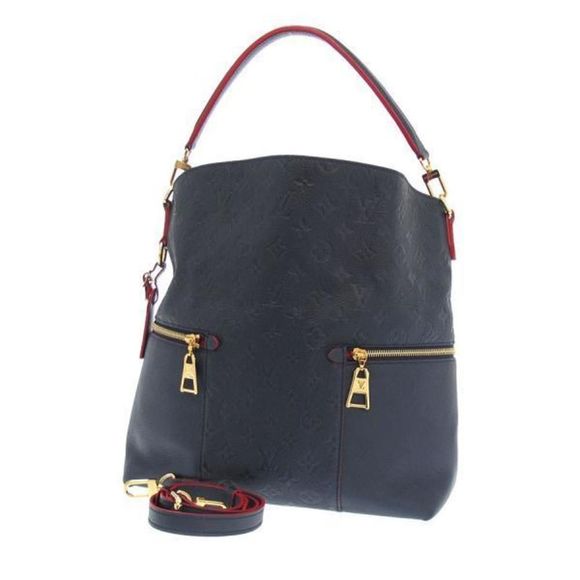 Louis Vuitton Melie Marine Rouge Shoulder Bag Navy - Picture 1 of 8